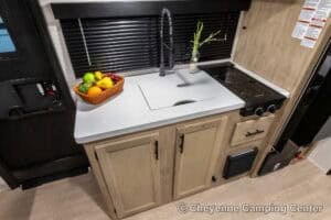 2026 Forest River Cherokee Wolf Pup Black Label 16KHWBL Small Camper Interior Image
