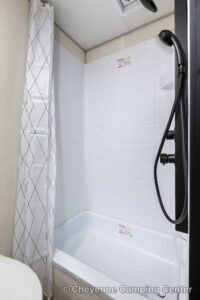 2026 Forest River Cherokee Wolf Pup Black Label 16KHWBL Small Camper Interior Image