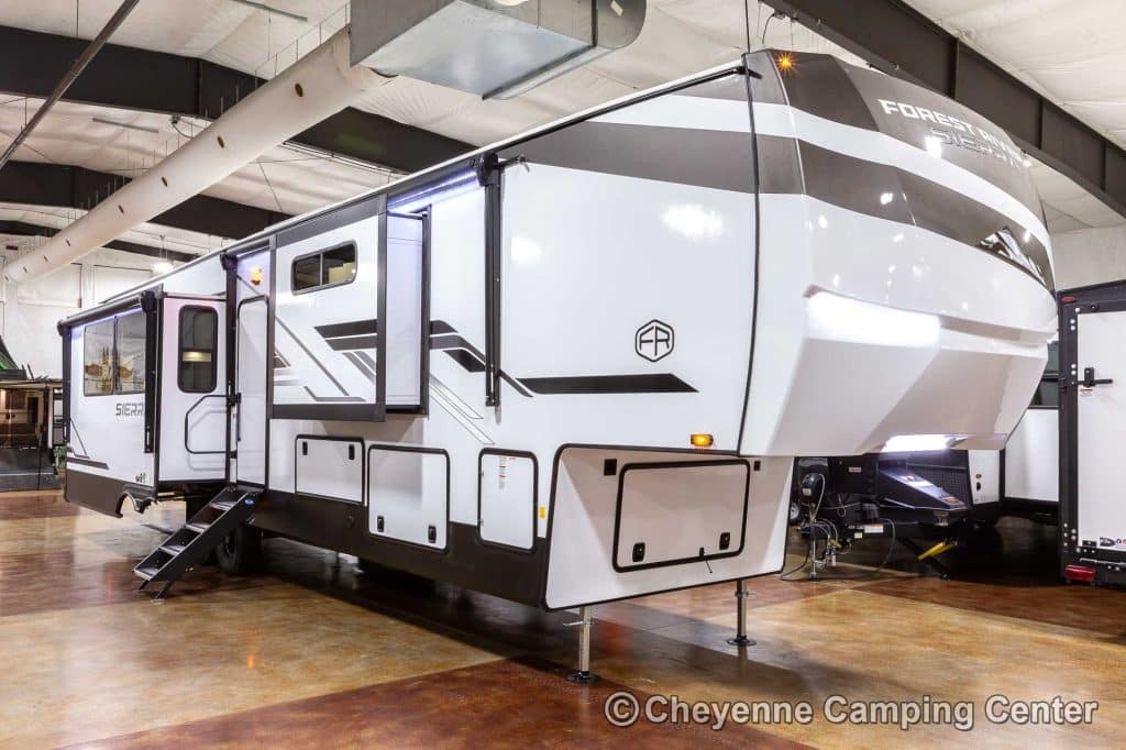 2025 Palomino Columbus 380RL Rear Living Room Fifth Wheel Enterior Image