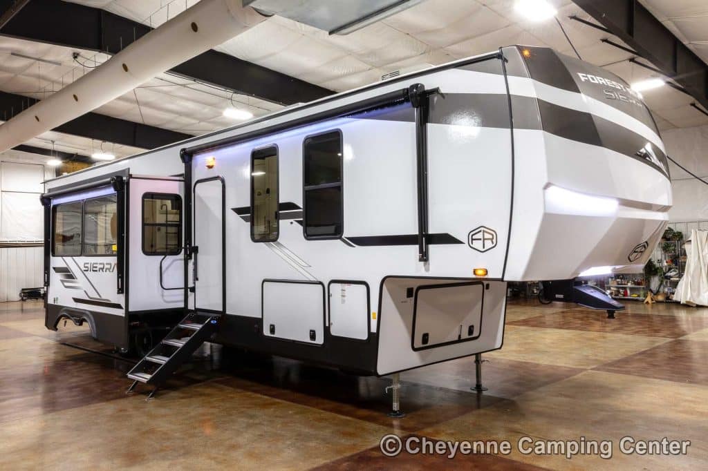 2025 Palomino Columbus 380RL Rear Living Room Fifth Wheel Enterior Image