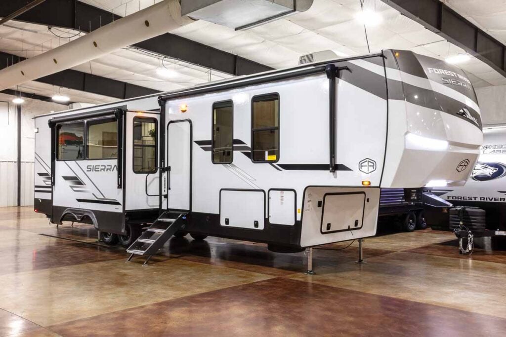 2026 Forest River Sierra 4002FB Two Bedroom Fifth Wheel Exterior Image