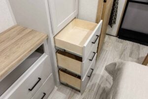 2026 Forest River Sierra 4002FB Two Bedroom Fifth Wheel Interior Image