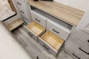 2026 Forest River Sierra 4002FB Two Bedroom Fifth Wheel Interior Image