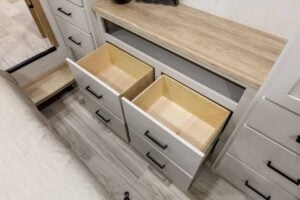 2026 Forest River Sierra 4002FB Two Bedroom Fifth Wheel Interior Image