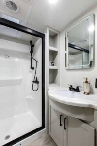 2026 Forest River Sierra 4002FB Two Bedroom Fifth Wheel Interior Image