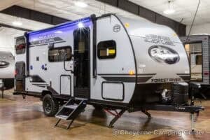 2026 Forest River Cherokee Wolf Pup Black Label 17JWBL Small Bunkhouse Travel Trailer Exterior Image