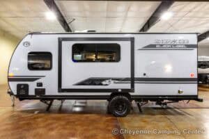 2026 Forest River Cherokee Wolf Pup Black Label 17JWBL Small Bunkhouse Travel Trailer Exterior Image