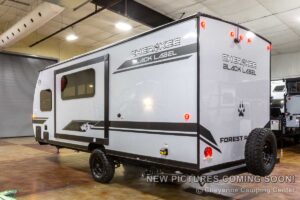 2027 Forest River Cherokee Wolf Pup Black Label 17JWBL Small Bunkhouse Travel Trailer Exterior Image