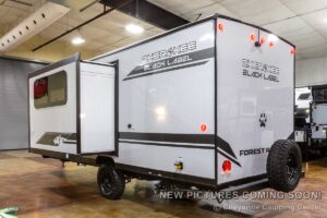 2027 Forest River Cherokee Wolf Pup Black Label 17JWBL Small Bunkhouse Travel Trailer Exterior Image