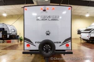 2026 Forest River Cherokee Wolf Pup Black Label 17JWBL Small Bunkhouse Travel Trailer Exterior Image