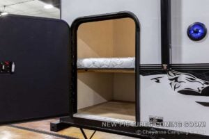 2027 Forest River Cherokee Wolf Pup Black Label 17JWBL Small Bunkhouse Travel Trailer Exterior Image