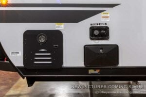 2027 Forest River Cherokee Wolf Pup Black Label 17JWBL Small Bunkhouse Travel Trailer Exterior Image