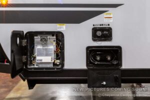 2027 Forest River Cherokee Wolf Pup Black Label 17JWBL Small Bunkhouse Travel Trailer Exterior Image