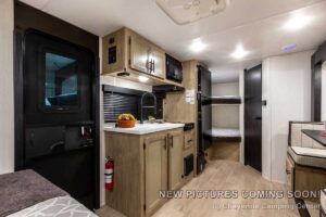 2027 Forest River Cherokee Wolf Pup Black Label 17JWBL Small Bunkhouse Travel Trailer Interior Image