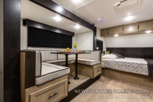 2027 Forest River Cherokee Wolf Pup Black Label 17JWBL Small Bunkhouse Travel Trailer Interior Image
