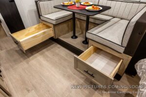 2027 Forest River Cherokee Wolf Pup Black Label 17JWBL Small Bunkhouse Travel Trailer Interior Image