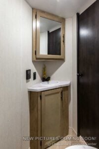 2027 Forest River Cherokee Wolf Pup Black Label 17JWBL Small Bunkhouse Travel Trailer Interior Image