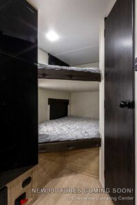 2027 Forest River Cherokee Wolf Pup Black Label 17JWBL Small Bunkhouse Travel Trailer Interior Image