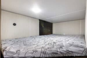 2026 Forest River Cherokee Wolf Pup Black Label 17JWBL Small Bunkhouse Travel Trailer Interior Image