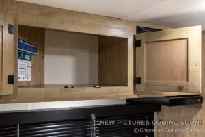 2027 Forest River Cherokee Wolf Pup Black Label 17JWBL Small Bunkhouse Travel Trailer Interior Image