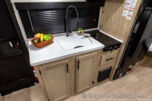 2026 Forest River Cherokee Wolf Pup Black Label 17JWBL Small Bunkhouse Travel Trailer Interior Image