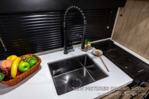 2027 Forest River Cherokee Wolf Pup Black Label 17JWBL Small Bunkhouse Travel Trailer Interior Image