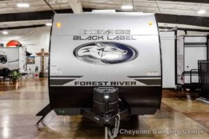 2027 Forest River Cherokee Wolf Pup Black Label 17JWBL Small Bunkhouse Travel Trailer Exterior Image