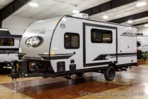 2027 Forest River Cherokee Wolf Pup Black Label 17JWBL Small Bunkhouse Travel Trailer Exterior Image