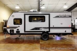 2027 Forest River Cherokee Wolf Pup Black Label 17JWBL Small Bunkhouse Travel Trailer Exterior Image