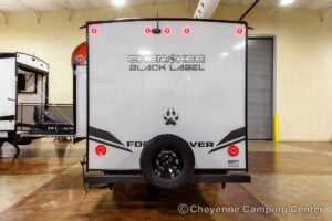 2027 Forest River Cherokee Wolf Pup Black Label 17JWBL Small Bunkhouse Travel Trailer Exterior Image