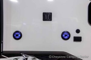 2027 Forest River Cherokee Wolf Pup Black Label 17JWBL Small Bunkhouse Travel Trailer Exterior Image