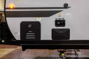 2027 Forest River Cherokee Wolf Pup Black Label 17JWBL Small Bunkhouse Travel Trailer Exterior Image