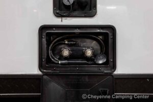 2027 Forest River Cherokee Wolf Pup Black Label 17JWBL Small Bunkhouse Travel Trailer Exterior Image