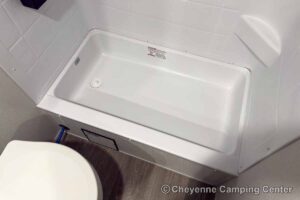 2027 Forest River Cherokee Wolf Pup Black Label 17JWBL Small Bunkhouse Travel Trailer Interior Image