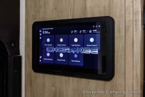 2027 Forest River Cherokee Wolf Pup Black Label 17JWBL Small Bunkhouse Travel Trailer Interior Image