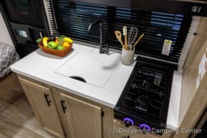2027 Forest River Cherokee Wolf Pup Black Label 17JWBL Small Bunkhouse Travel Trailer Interior Image