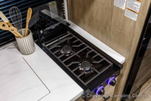 2027 Forest River Cherokee Wolf Pup Black Label 17JWBL Small Bunkhouse Travel Trailer Interior Image