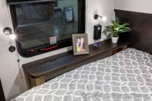 2027 Forest River Cherokee Wolf Pup Black Label 17JWBL Small Bunkhouse Travel Trailer Interior Image