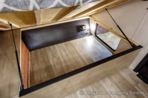 2027 Forest River Cherokee Wolf Pup Black Label 17JWBL Small Bunkhouse Travel Trailer Interior Image