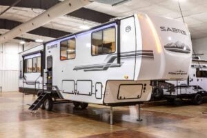 2027 Forest River Sabre 36FLX Two Bedroom Fifth Wheel With Loft Exterior Image
