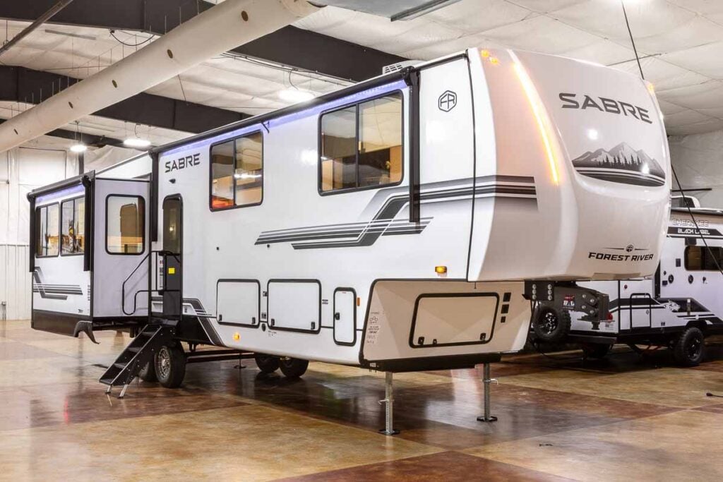 2026 Forest River Sierra 4002FB Two Bedroom Fifth Wheel Enterior Image