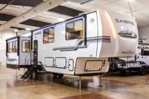 2027 Forest River Sabre 36FLX Two Bedroom Fifth Wheel With Loft Exterior Image