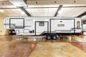 2027 Forest River Sabre 36FLX Two Bedroom Fifth Wheel With Loft Exterior Image