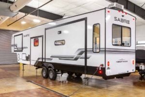 2027 Forest River Sabre 36FLX Two Bedroom Fifth Wheel With Loft Exterior Image