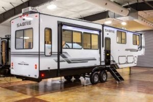 2027 Forest River Sabre 36FLX Two Bedroom Fifth Wheel With Loft Exterior Image
