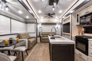 2027 Forest River Sabre 36FLX Two Bedroom Fifth Wheel With Loft Interior Image