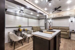 2027 Forest River Sabre 36FLX Two Bedroom Fifth Wheel With Loft Interior Image