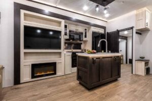 2027 Forest River Sabre 36FLX Two Bedroom Fifth Wheel With Loft Interior Image