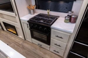 2027 Forest River Sabre 36FLX Two Bedroom Fifth Wheel With Loft Interior Image