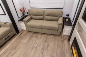 2027 Forest River Sabre 36FLX Two Bedroom Fifth Wheel With Loft Interior Image